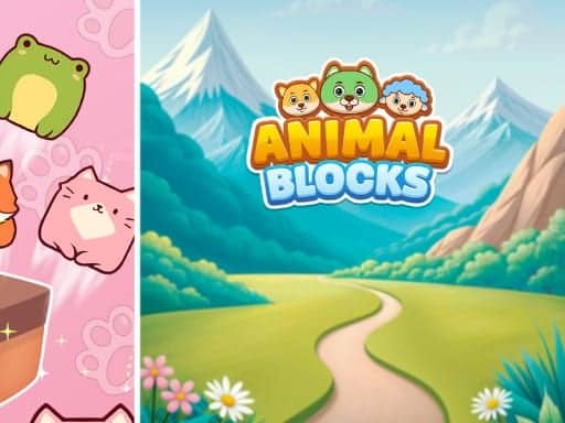 Screenshot van Animal Blocks