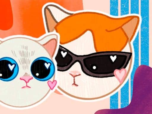 Screenshot van PopCats: Merge the cats!