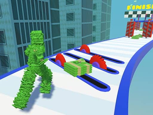 Screenshot van Money Man 3D