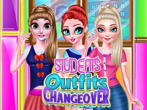 Screenshot van Students Outfits Changeover