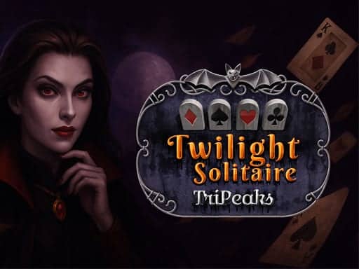 Screenshot van Twilight Solitaire TriPeaks