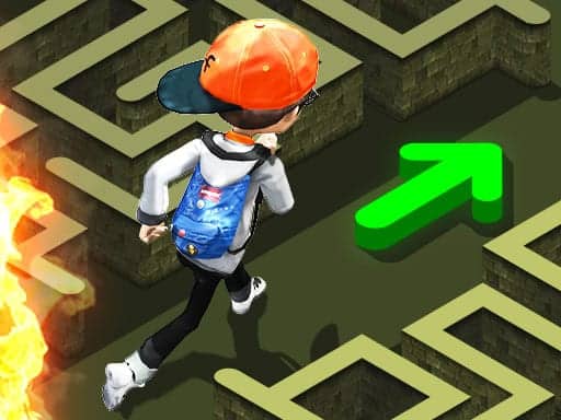 Screenshot van Labo 3D Maze