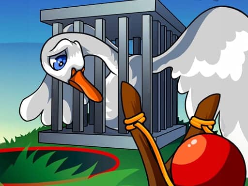 Screenshot van Cage Busters: Slingshot Heroes