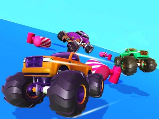 Screenshot van Fall Cars Ultimate Knockout Race