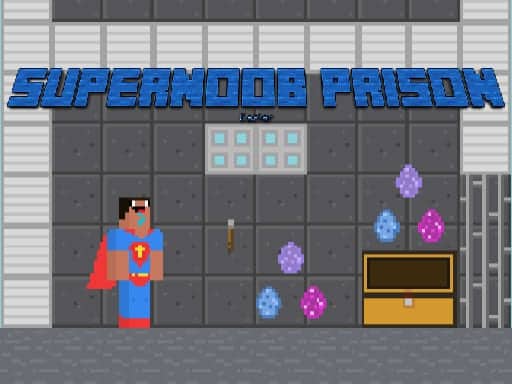 Screenshot van Supernoob Prison Easter