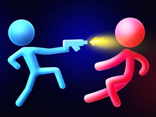 Screenshot van Stickman Temple Duel