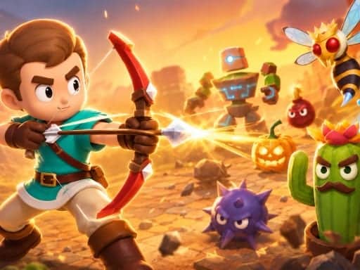 Screenshot van Archer: Dungeon Hero