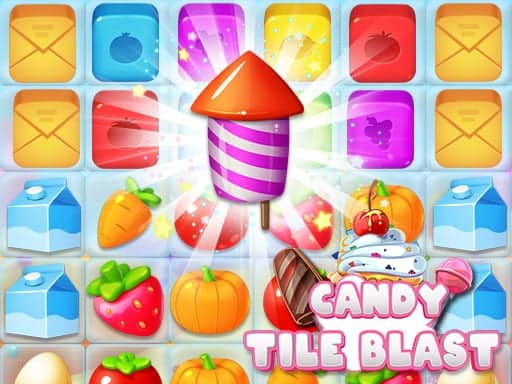 Screenshot van Candy Tile Blast