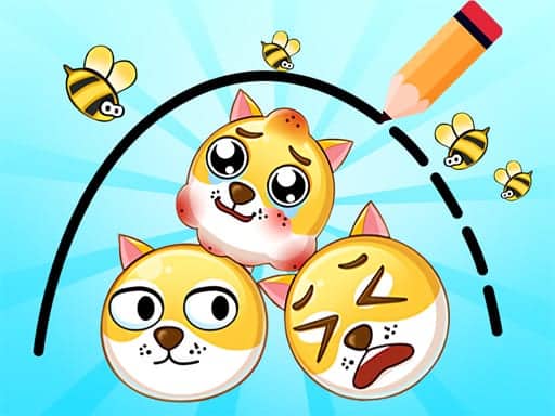 Screenshot van Draw 2 Save Doge