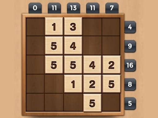Screenshot van TENX Wooden Number 10X Puzzle Game