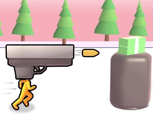 Screenshot van Gun Head Run