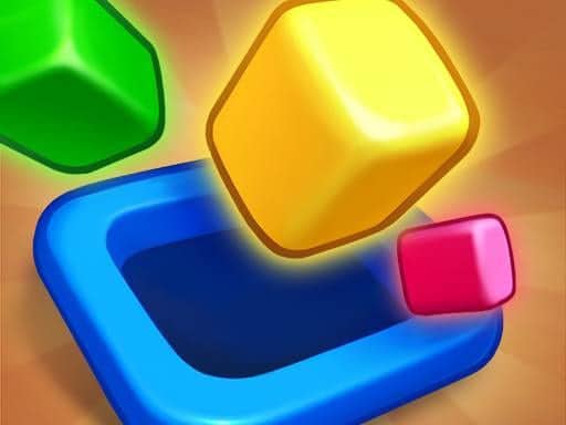 Screenshot van Cube to Hole Puzzle