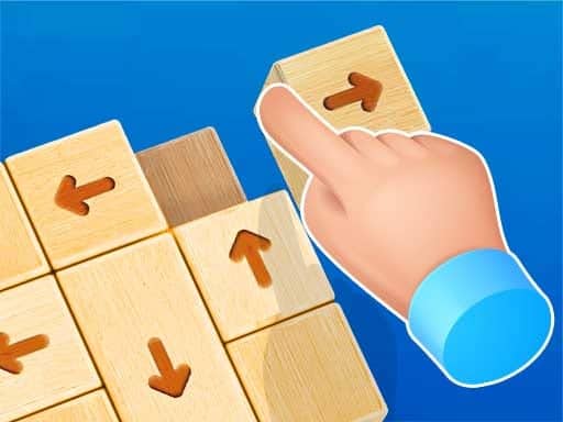 Screenshot van Wood Block Tap Away