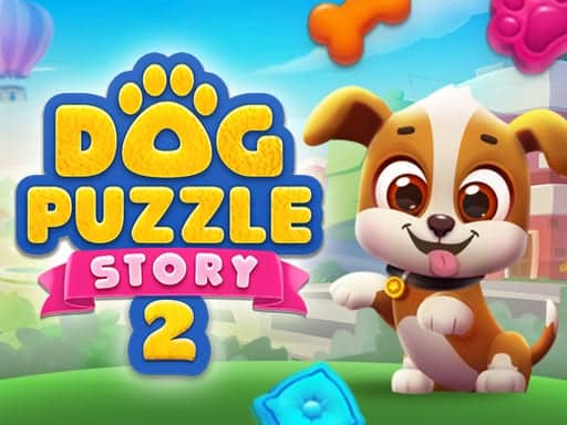 Screenshot van Dog Puzzle Story 2