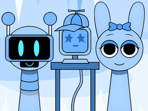 Screenshot van Huggy Mix Sprunki Music Box