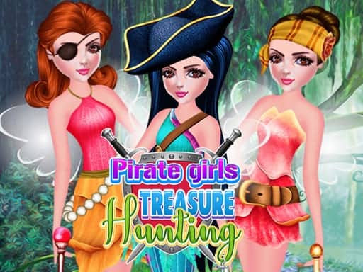 Screenshot van Pirate Girls Treasure Hunting
