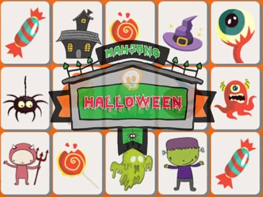 Screenshot van Halloween Mahjong