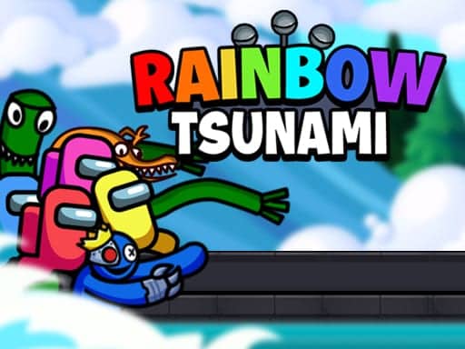 Screenshot van Rainbow Tsunami