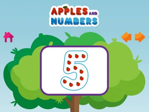 Screenshot van Apples and Numbers