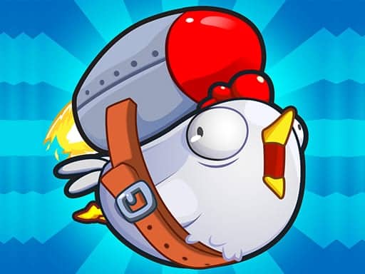 Screenshot van Super Chicken Fly