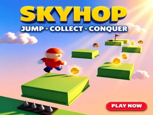 Screenshot van SkyHop — 3D Parkour Adventure