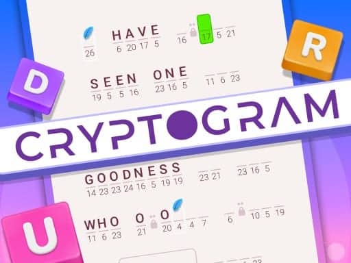 Screenshot van Cryptogram: Word Brain Puzzle
