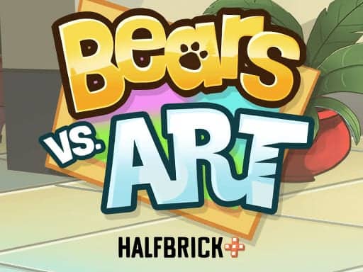 Screenshot van Bears vs. Art