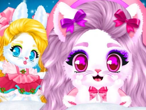 Screenshot van Cat and Rabbit Holiday