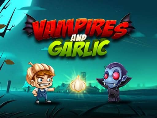 Screenshot van Vampires and Garlic
