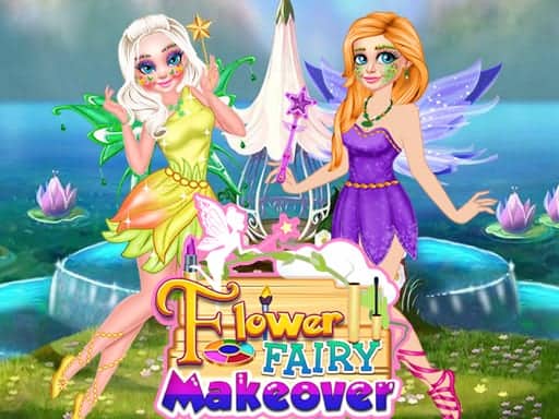 Screenshot van Flower Fairy Makeover