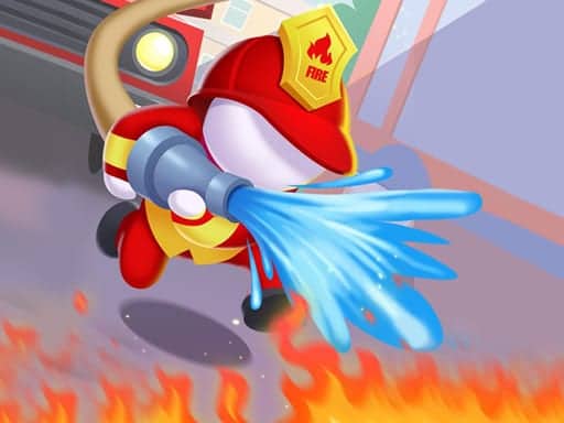 Screenshot van Idle Firefighter 3D