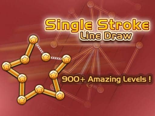 Screenshot van Single Stroke Line Draw