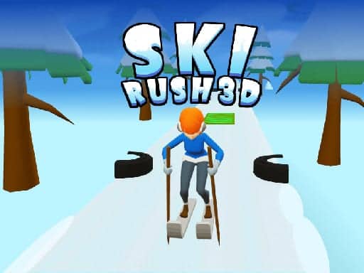 Screenshot van Ski Rush 3D