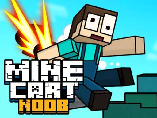 Screenshot van Mine Cart Noob