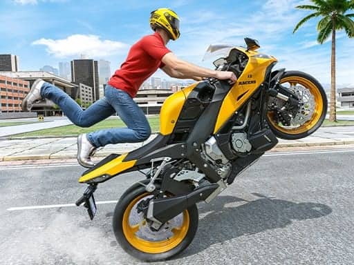 Screenshot van Motorcycle simulator offline