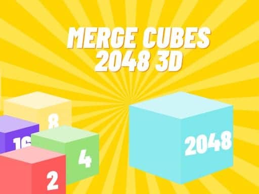 Screenshot van Merge cubes 2048 3D