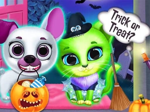 Screenshot van Scary Makeover Halloween Pet Salon