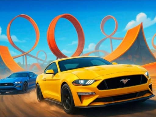 Screenshot van Epic Stunts PvP 3D