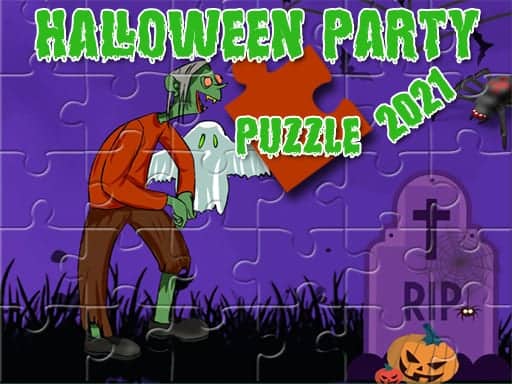 Screenshot van Halloween Party 2021 Puzzle