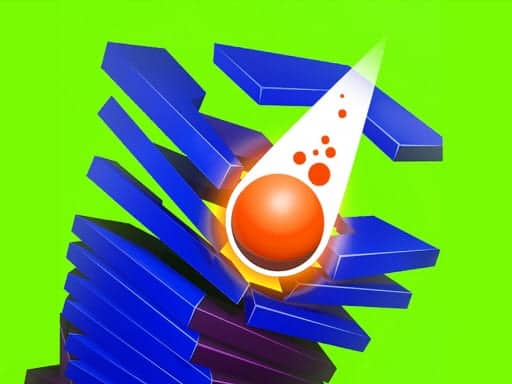 Screenshot van Stack Ball