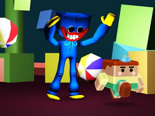 Screenshot van Escape from Blue Monster