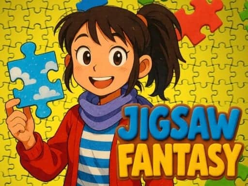 Screenshot van Jigsaw Fantasy