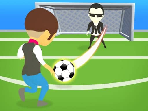 Screenshot van Super Kick 3D World Cup