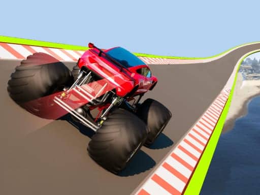Screenshot van Monster Truck Sky Racing