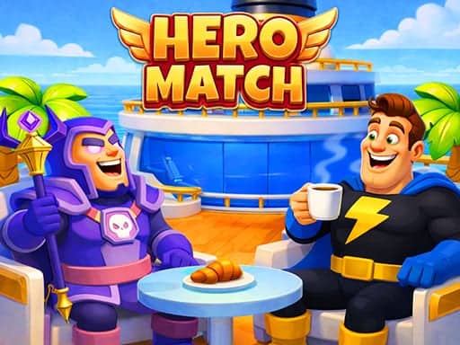 Screenshot van Hero Match