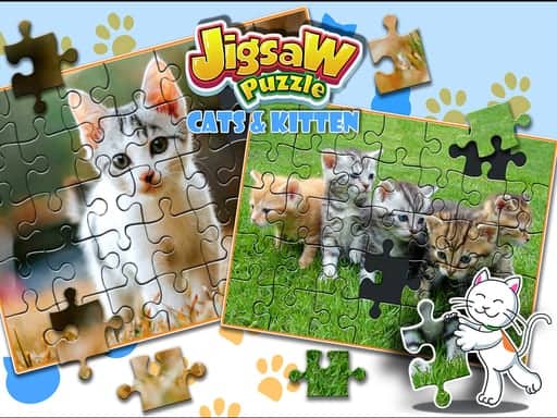 Screenshot van Jigsaw Puzzle Cats & Kitten