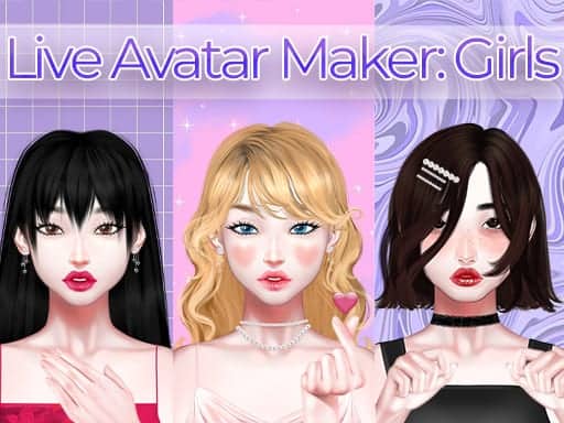 Screenshot van Live Avatar Maker: Girls