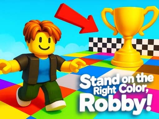 Screenshot van Stand on the Right Color, Robby!