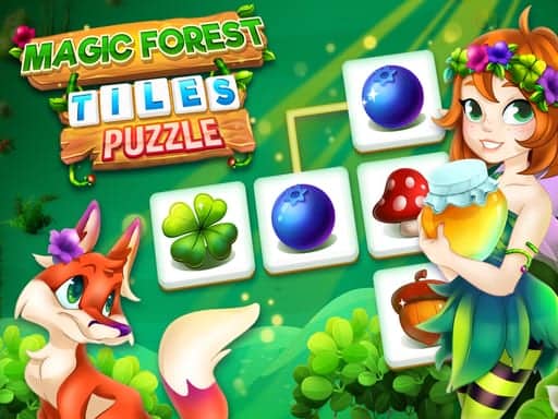Screenshot van Magic Forest Tiles Puzzle
