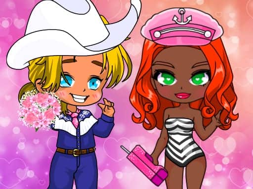Screenshot van Blonde Chibi Fashion Show